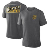Boston Bruins Fanatics Fan Lanes Tri-Blend T-Shirt For Sale