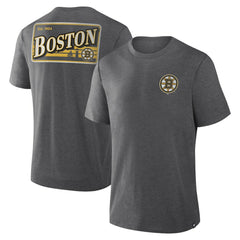 Boston Bruins Fanatics Fan Lanes Tri-Blend T-Shirt Online