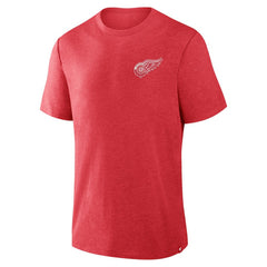 Detroit Red Wings Fanatics Fan Lanes Tri-Blend T-Shirt Sale