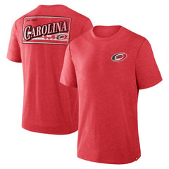 Carolina Hurricanes Fanatics Fan Lanes Tri-Blend T-Shirt Discount