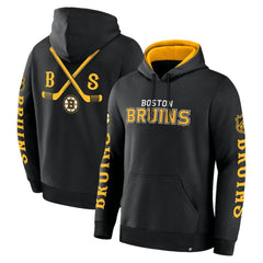 Boston Bruins Fanatics Big City Legacy Fleece Pullover Hoodie For Sale