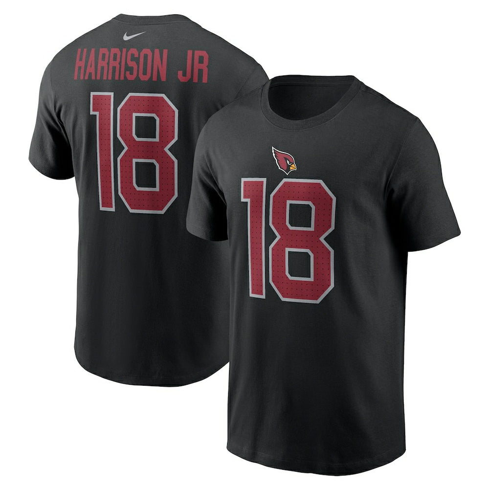 Arizona Cardinals Nike Marvin Harrison Jr. Player Name & Number T-Shirt
