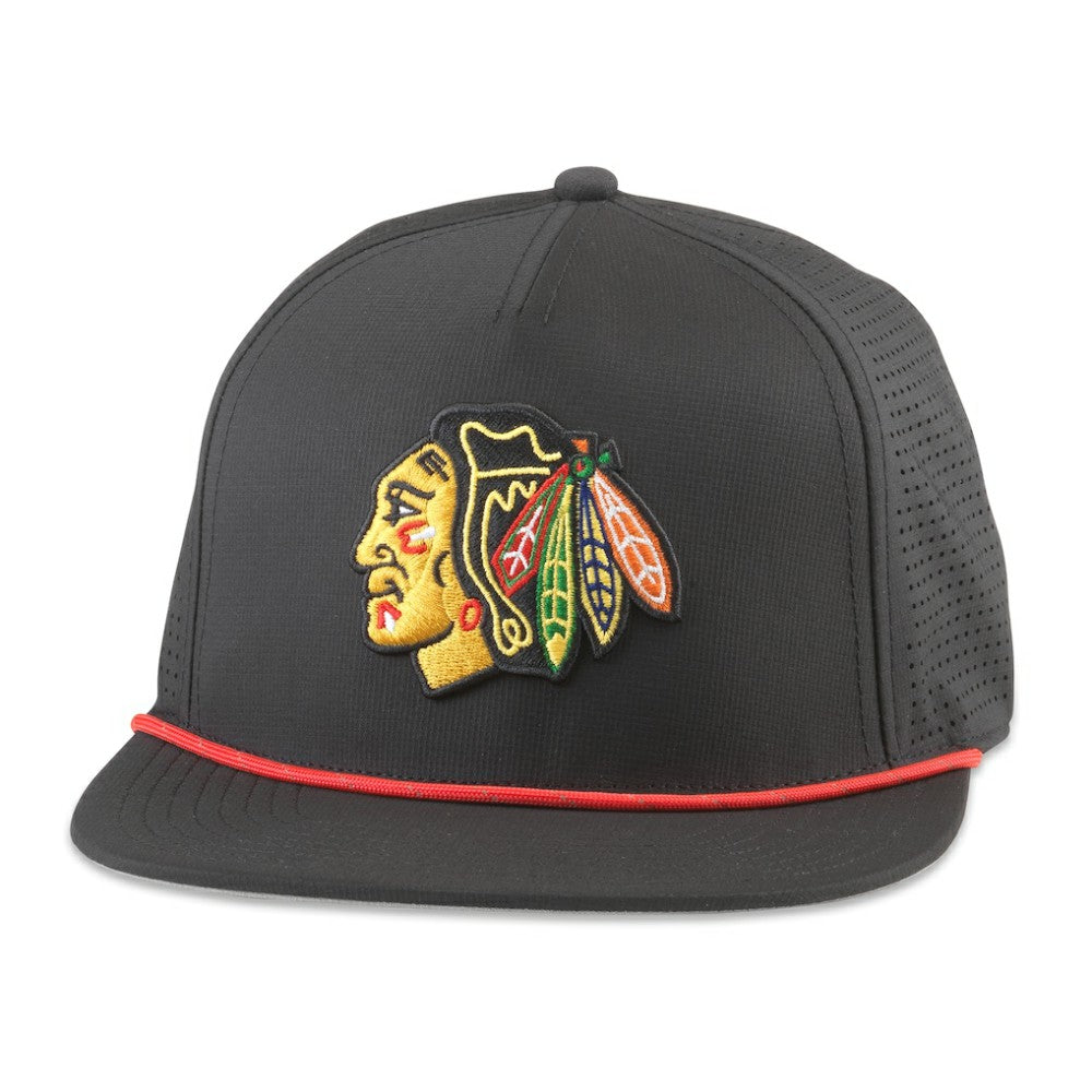 Chicago Blackhawks American Needle Buxton Pro Tech Adjustable Hat For Sale