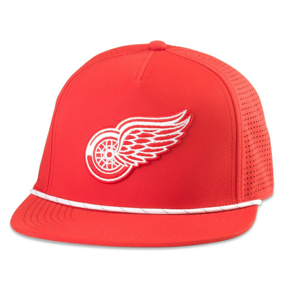 Detroit Red Wings American Needle Buxton Pro Tech Adjustable Hat Outlet