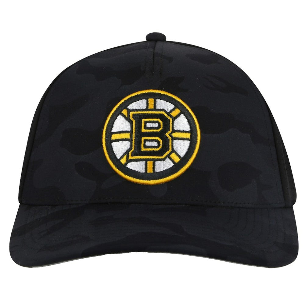 Boston Bruins American Needle Valin Camo Super Tech Vented Adjustable Hat Sale