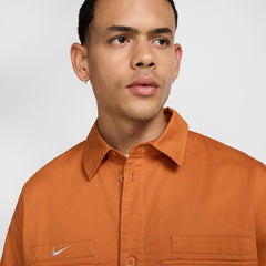 Club America CA x CA Woven Button-Down Shirt Burnt Orange - Nike