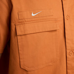 Club America CA x CA Woven Button-Down Shirt Burnt Orange - Nike