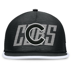 Chicago Cubs Fanatics Let's Glow Line Drive Snapback Hat | MLB Near me