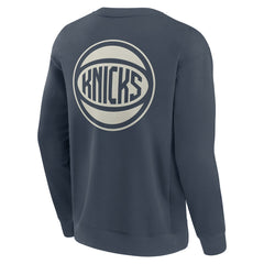 New York Knicks Elements Future Ground Lettering Pullover Sweatshirt On Sale