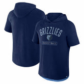 Memphis Grizzlies Pass Legend Raglan Hoodie T-Shirt New