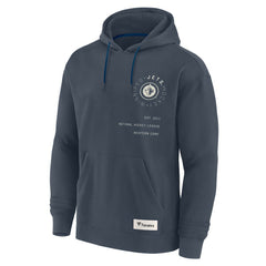 Winnipeg Jets Fanatics Future Ground Info Pullover Hoodie For Sale