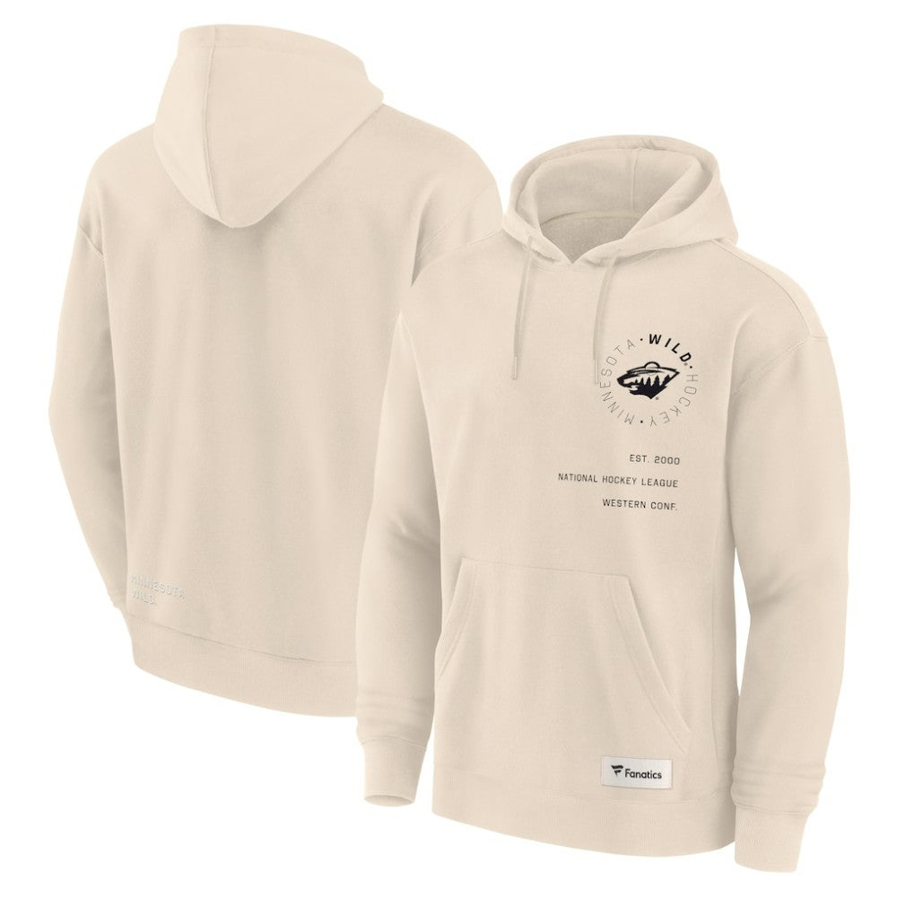 Minnesota Wild Fanatics Future Ground Info Pullover Hoodie Sale