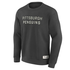 Pittsburgh Penguins Fanatics Elements Future Ground Lettering Pullover Sweatshirt On Sale