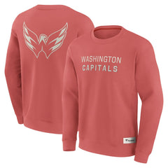 Washington Capitals Fanatics Elements Future Ground Lettering Pullover Sweatshirt For Sale