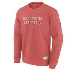 Washington Capitals Fanatics Elements Future Ground Lettering Pullover Sweatshirt For Sale