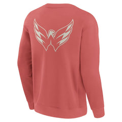 Washington Capitals Fanatics Elements Future Ground Lettering Pullover Sweatshirt For Sale