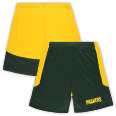 Green Bay Packers Fanatics Big & Tall Launch Shorts