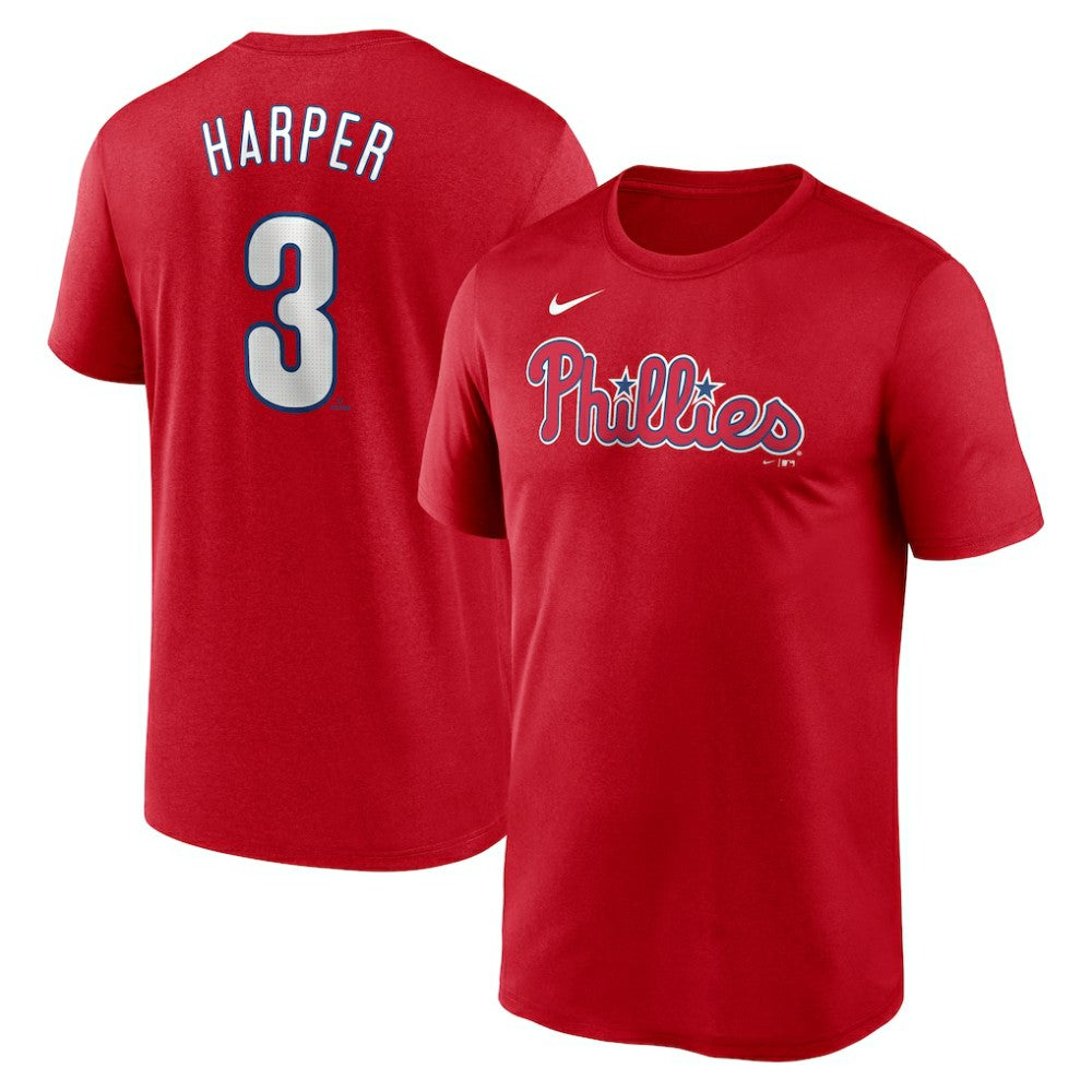 Bryce Harper Philadelphia Phillies Nike Legend Name & Number Performance T-Shirt | MLB Online