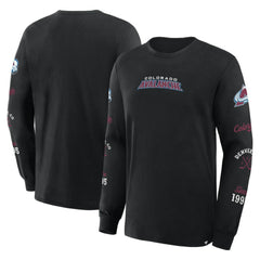 Colorado Avalanche Fanatics Boxed In Legacy Long Sleeve T-Shirt Online