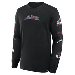 Colorado Avalanche Fanatics Boxed In Legacy Long Sleeve T-Shirt Online