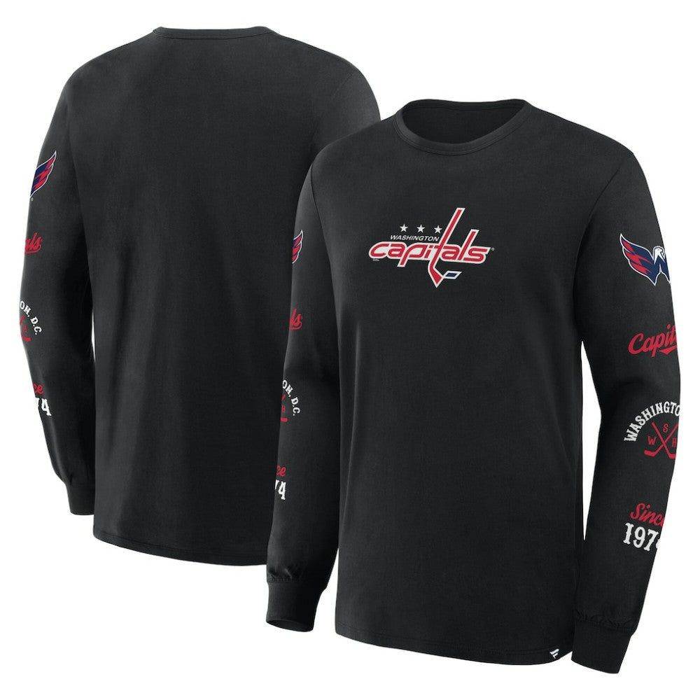Washington Capitals Fanatics Boxed In Legacy Long Sleeve T-Shirt Online