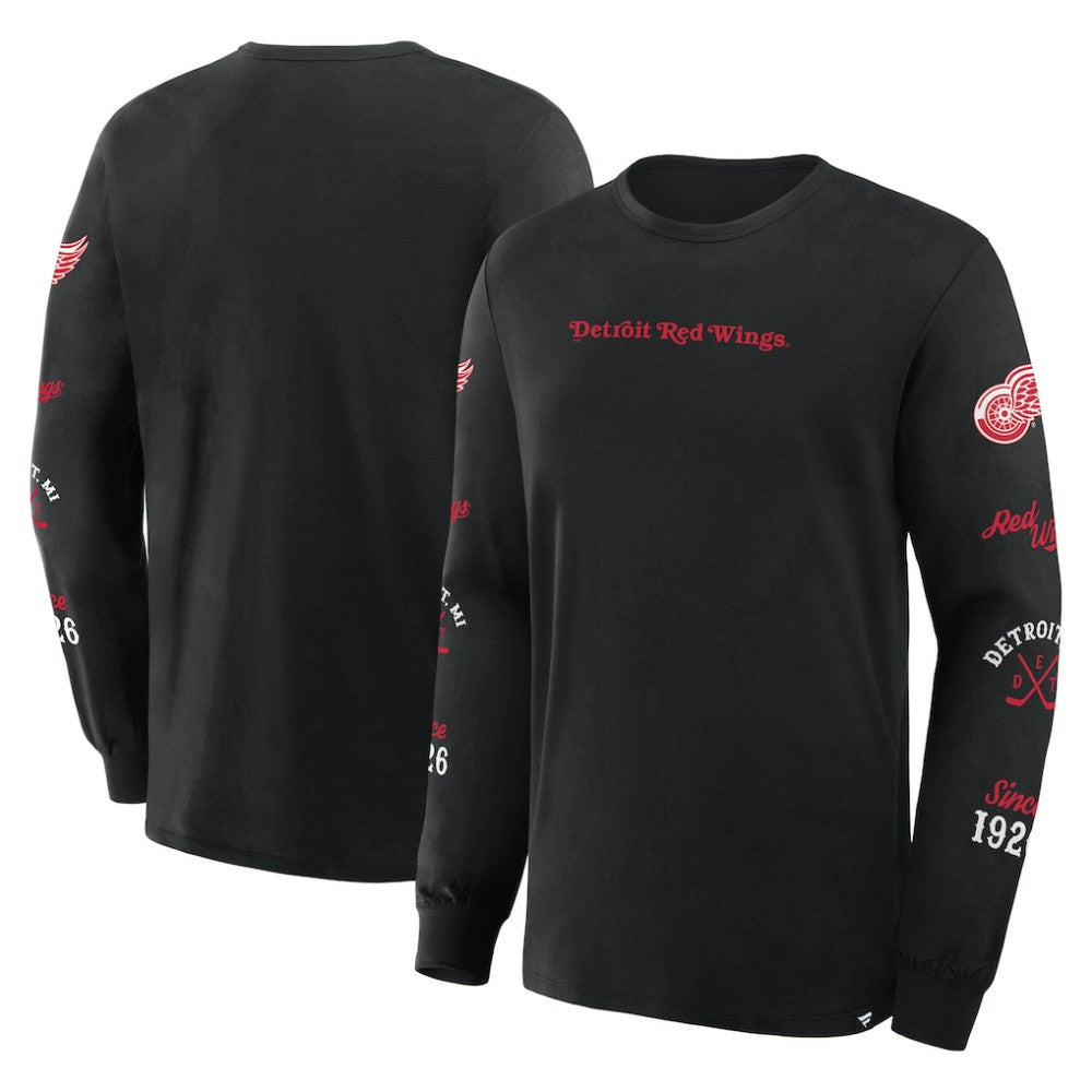 Detroit Red Wings Fanatics Boxed In Legacy Long Sleeve T-Shirt Online