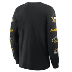 Pittsburgh Penguins Fanatics Boxed In Legacy Long Sleeve T-Shirt Sale