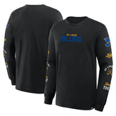 St. Louis Blues Fanatics Boxed In Legacy Long Sleeve T-Shirt Sale