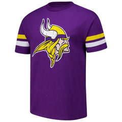 Minnesota Vikings J.J. McCarthy Majestic Threads Name & Number Oversized Fit T-Shirt