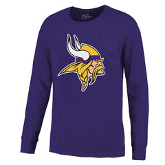 Minnesota Vikings J.J. McCarthy Majestic Threads Name & Number Long Sleeve T-Shirt