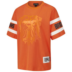 Cleveland Browns The Wild Collective Women's Drop Shoulder T-Shirt