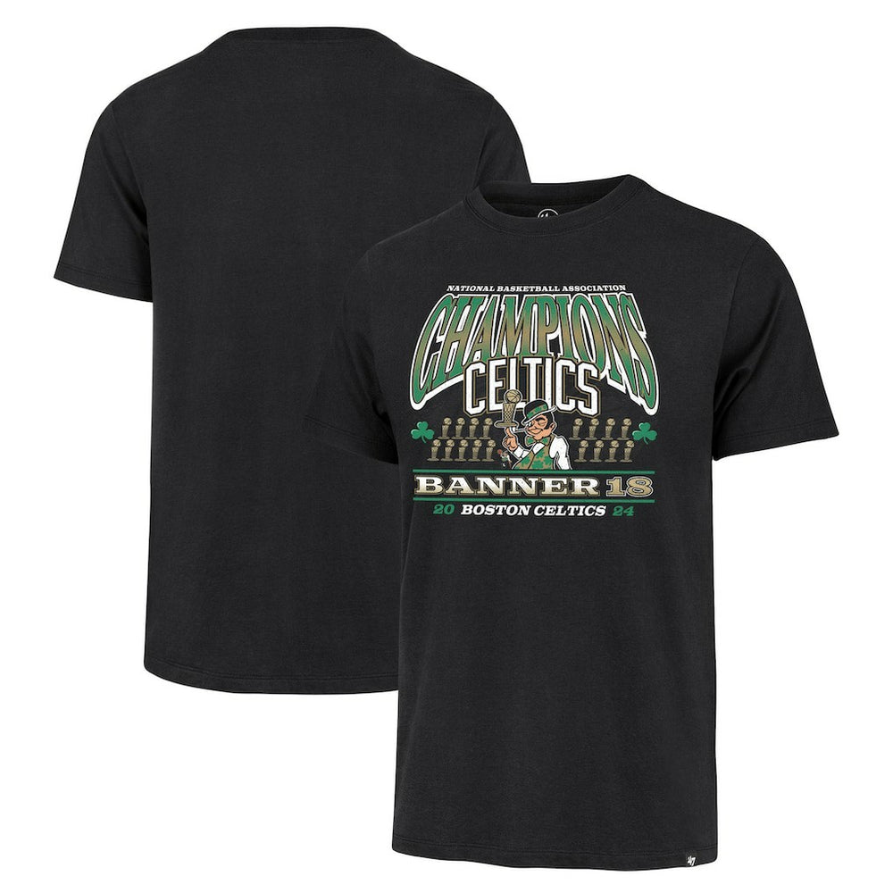 Boston Celtics '47 18-Time NBA Finals Champions Banner Franklin T-Shirt Discount