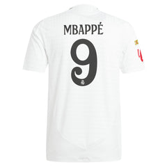 Kylian Mbappé Real Madrid 2024/25 Home Player Jersey White - Adidas