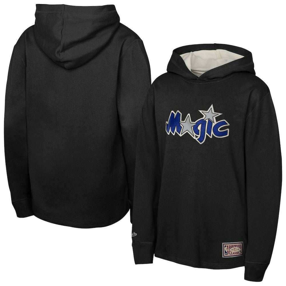 Orlando Magic Youth Hardwood Classics Lightweight Thermal Long Sleeve Hoodie T-Shirt Discount
