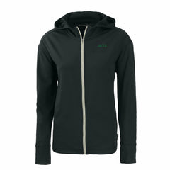 New York Jets Cutter & Buck Women's Primary Logo Daybreak Eco Recycled Full-Zip Hoodie Jacket