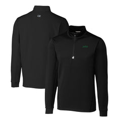 New York Jets Cutter & Buck Primary Logo Traverse Stretch Quarter-Zip Top