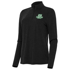 Boston Celtics Antigua Women's 2024 NBA Finals Champions Bright Quarter-Zip Pullover Top Online