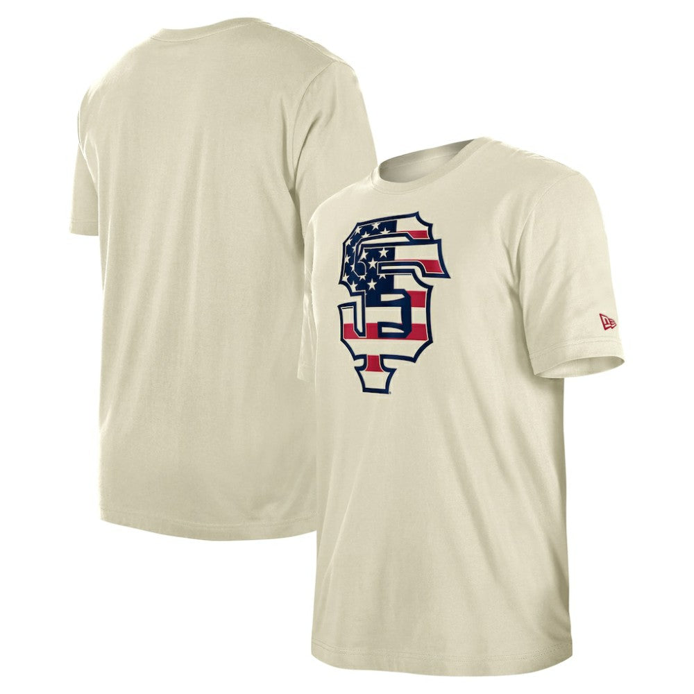 San Francisco Giants New Era Americana Flag Fill T-Shirt | MLB On Sale