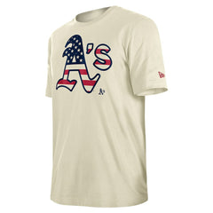Athletics New Era Americana Flag Fill T-Shirt | MLB New