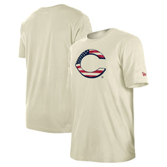 Cincinnati Reds New Era Americana Flag Fill T-Shirt | MLB On Sale