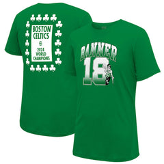 Boston Celtics Stadium Essentials 18-Time NBA Finals Champions Banner 18 Play T-Shirt Online