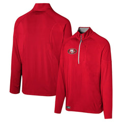 San Francisco 49ers Grind Iron Quarter-Zip Top