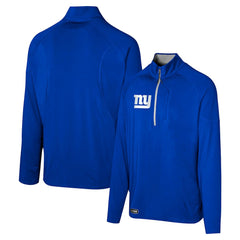 New York Giants Grind Iron Quarter-Zip Top