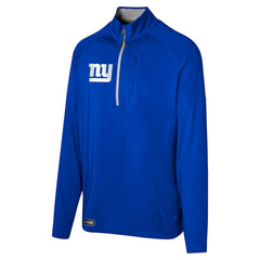 New York Giants Grind Iron Quarter-Zip Top