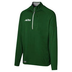 New York Jets Grind Iron Quarter-Zip Top