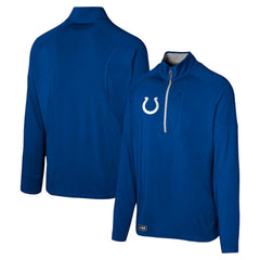 Indianapolis Colts Grind Iron Quarter-Zip Top