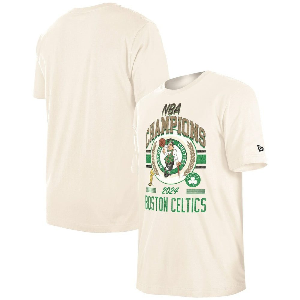 Boston Celtics 2024 NBA Finals Champions Victory Chrome T-Shirt On Sale