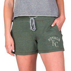 Kansas City Royals Concepts Sport Women's Mainstream French Terry Tri-Blend Shorts | MLB Shop