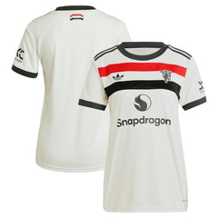 Manchester United Originals Women's 2024/25 Third Replica Jersey Cream - Adidas