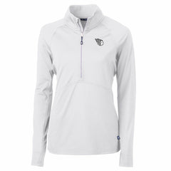 Cleveland Guardians Cutter & Buck Women's Adapt Eco Knit Stretch Recycled Half-Zip DryTec Top | MLB For sale